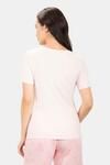 Amante Scoop Neck Sleep Tee - Slay The Day Print — thumbnail 3